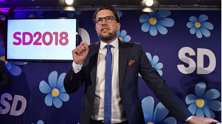 Telediario 1 - El ascenso del ultraderechista SD en las elecciones en Suecia lo convierte en clave a la hora de formar Gobierno