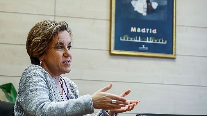 Telediario 1 - El PSOE aplaude la iniciativa de Carmena pero no se integrará en su plataforma