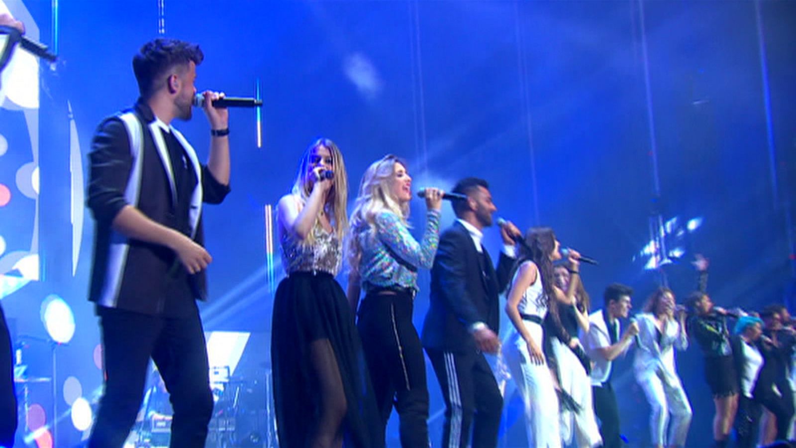 OT Bernabéu - OT 2017 canta 'I'm still standing'