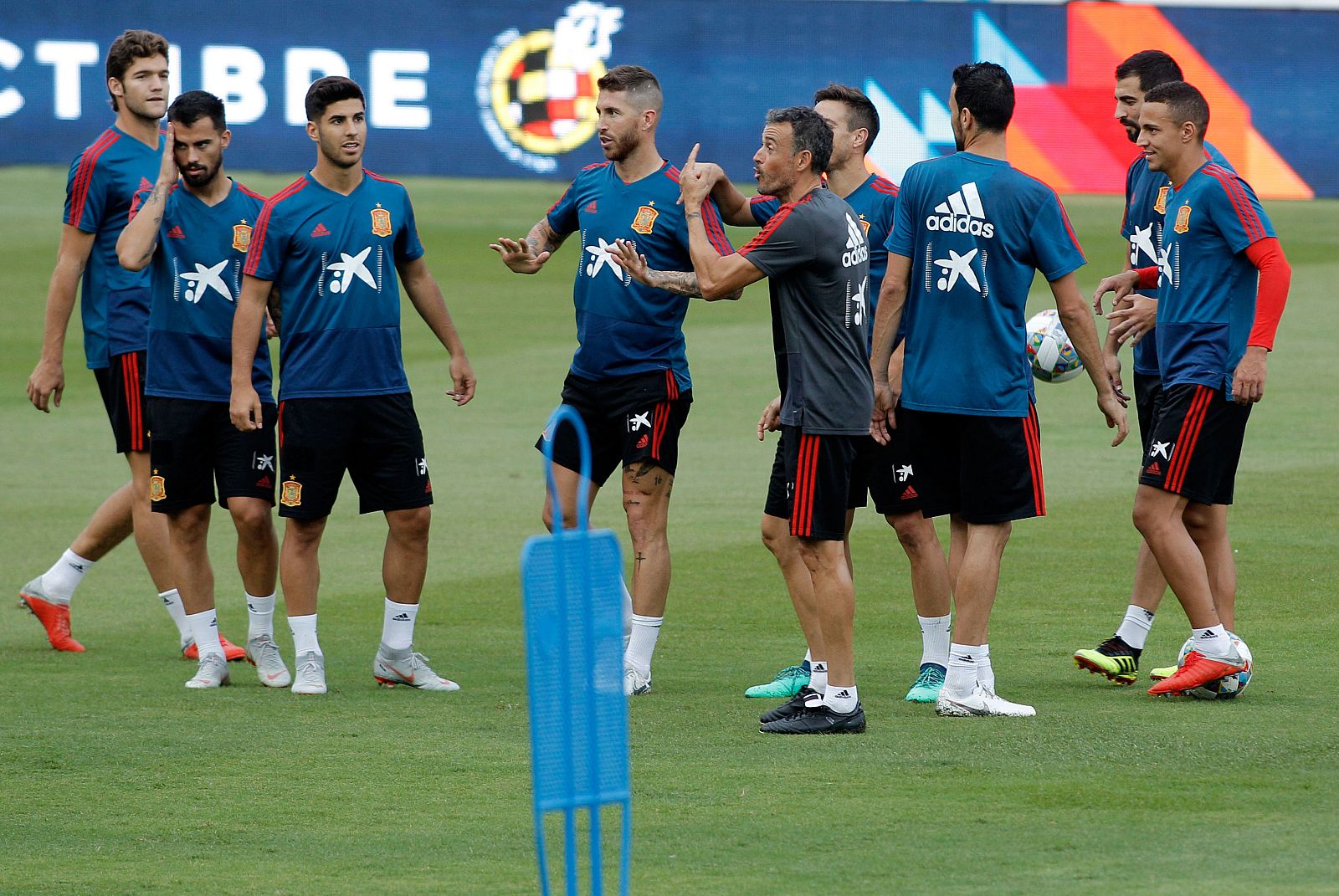 Elche se vuelca con la selección española