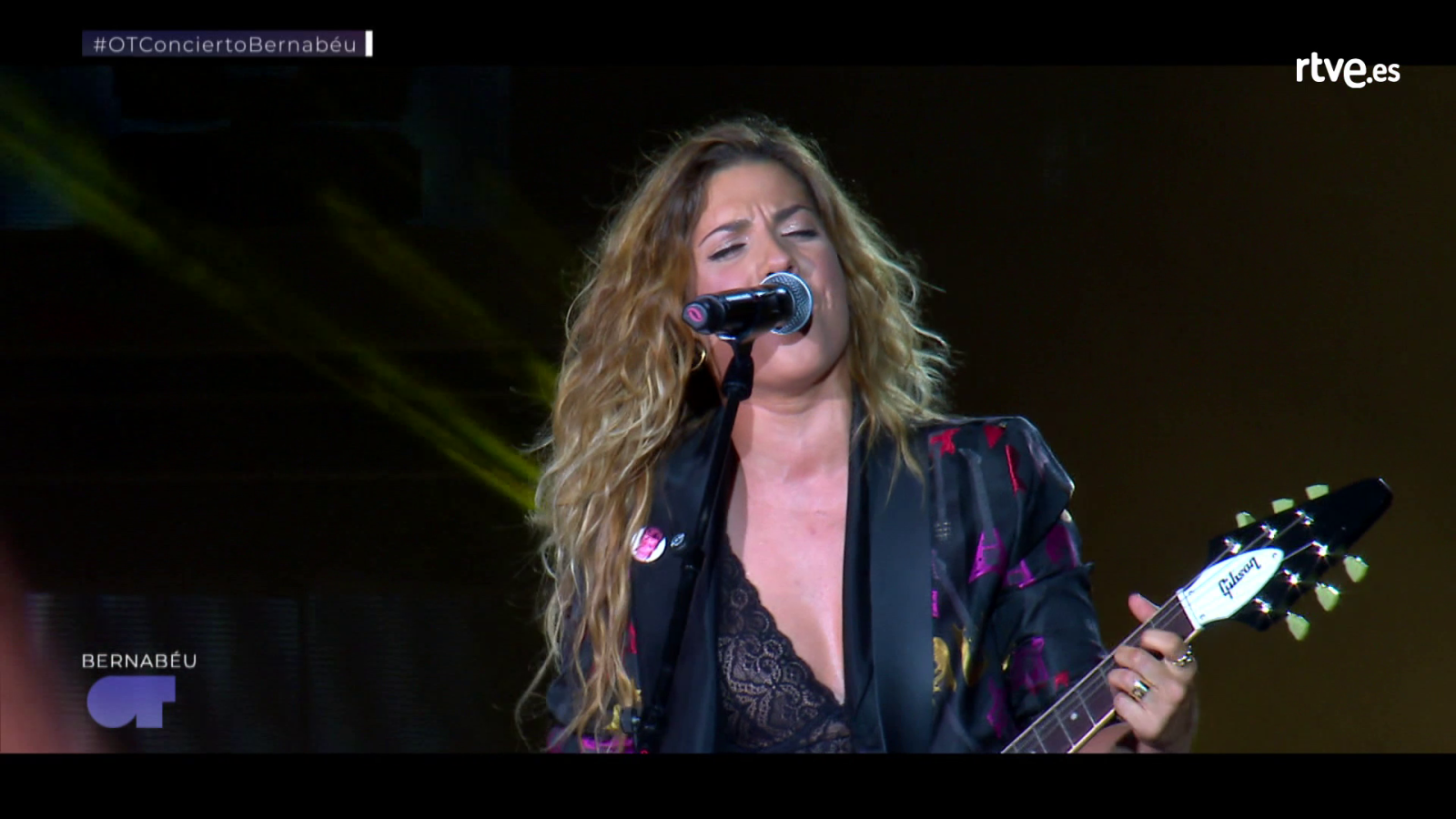 OT Bernabéu - El gazapo que se ha colado en el concierto de OT 2017