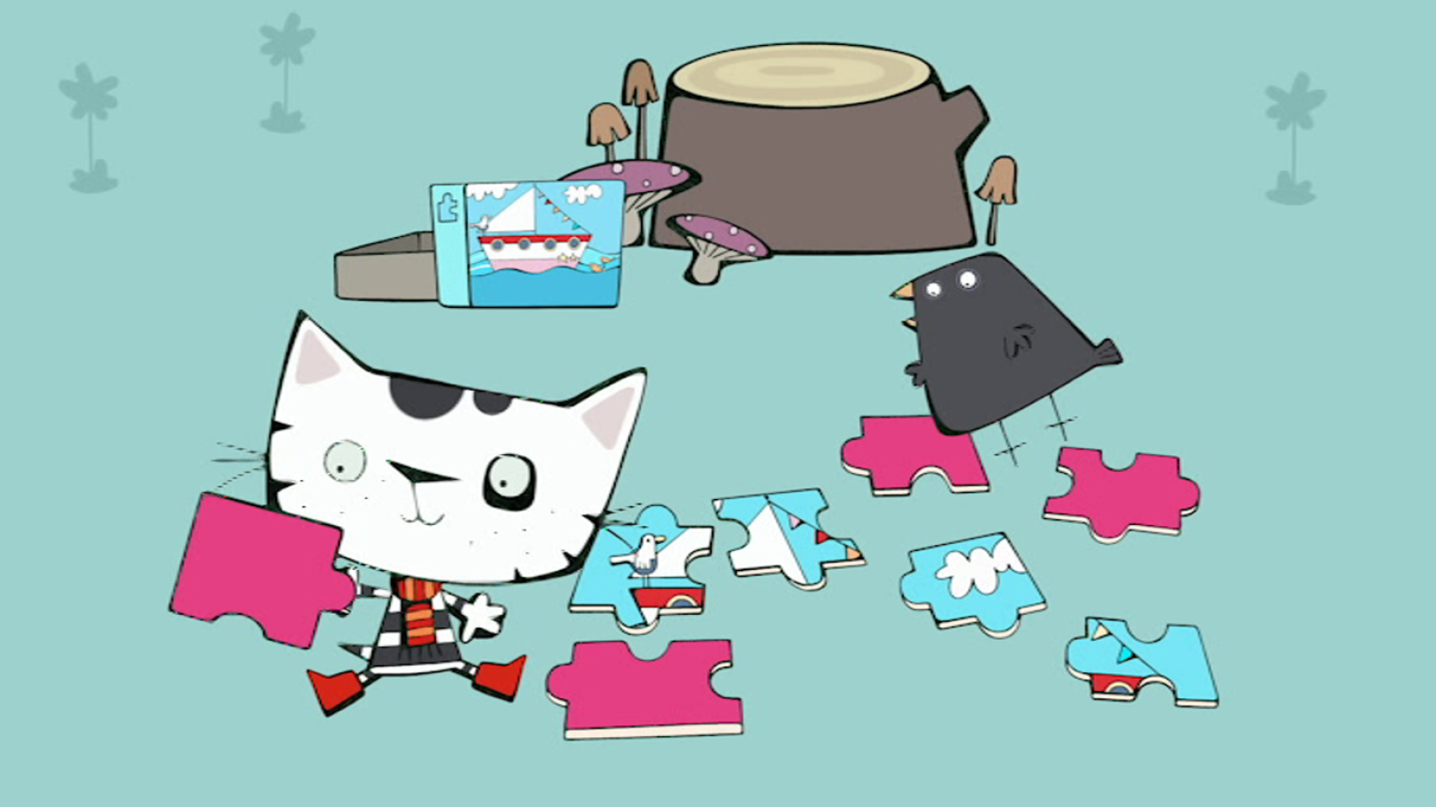 Rompecabezas - Wussywat el gato patoso | Ver