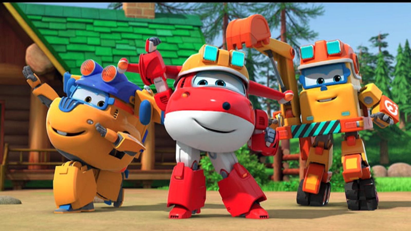 Aprieto en la casa del árbol - Super Wings | Ver