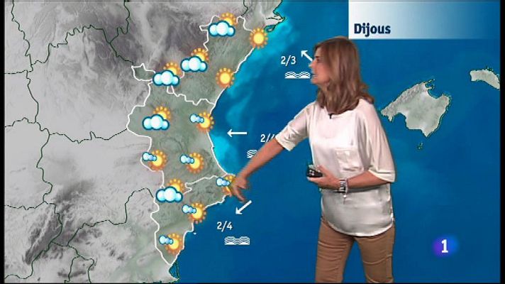 L'informatiu - Comunitat Valenciana - El tiempo en la Comunidad Valenciana - 12/09/18