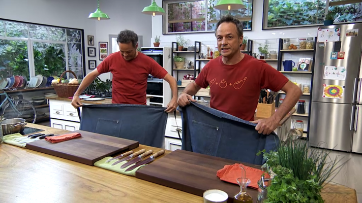 Torres en la cocina - Ensalada de Judías. Calzone