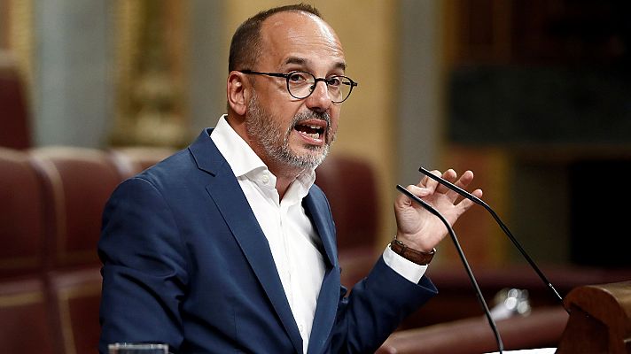 Telediario 1 - El PDeCAT pide en el Congreso abrir un proceso de diálogo con la Generalitat "sin imposiciones ni impedimentos"