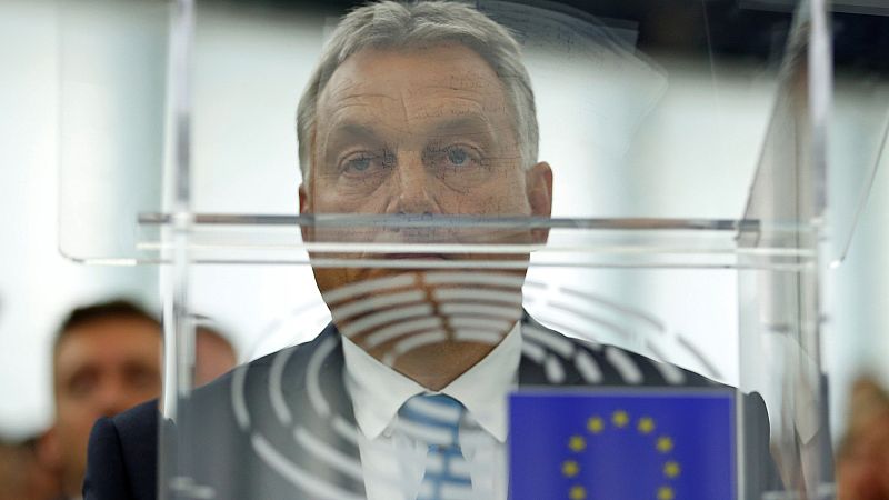 El Parlamento Europeo da luz verde a imponer una sanción histórica a Hungría | Ver
