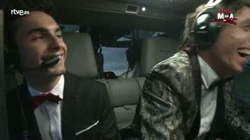 �Nuestros concursantes llegan en helic�ptero a la gran final!