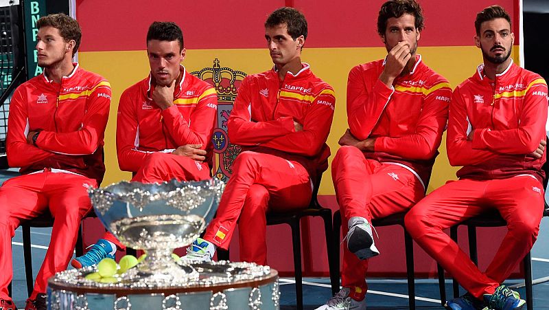 Copa Davis: Los jugadores españoles, optimistas ante Francia
