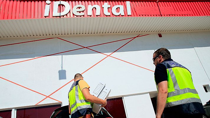 Telediario 1 - Registran 23 sedes de iDental para cubrir las posibles indemnizaciones