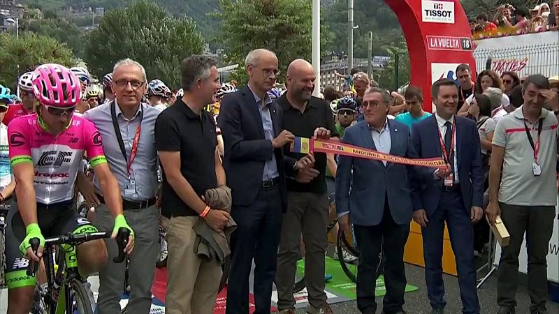 Vuelta Ciclista a España 2018 - 20ª etapa: Andorra. Escaldes Engordany - Coll de la Gallina. Santuario de Canolich  (1) - ver ahora