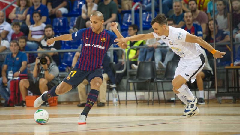LNFS 2018-2019. Jornada 1. Ferrao y Esquerdinha impulsan al Barça; empates de Osasuna y Jaén