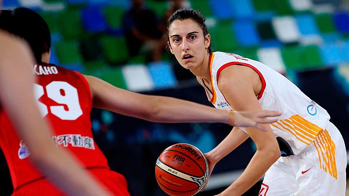 Baloncesto en RTVE - Primeros minutos y primeros puntos de Alba Torrens