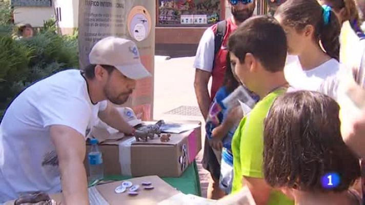 Telediario 1 - 'Zoo-hackaton' Así se llama al nuevo método para acabar con el tráfico de especies silvestres