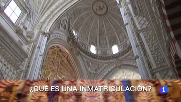 Telediario 1 - Conocemos el significado de Inmatricular