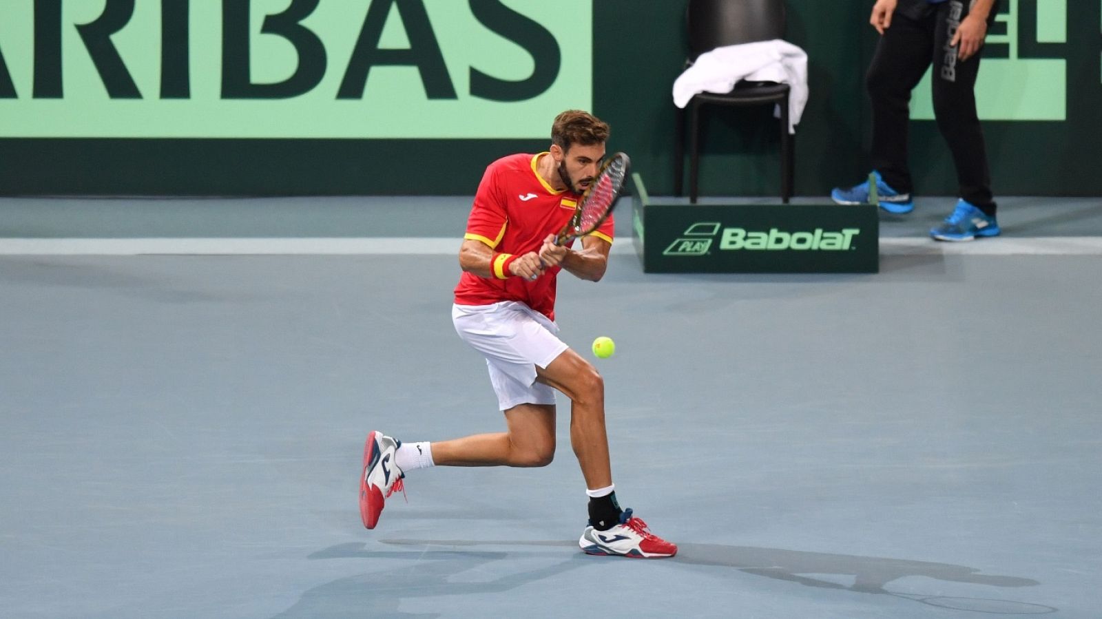 Tenis - Copa Davis Semifinales: Francia - España  (4º individuals)- ver ahora