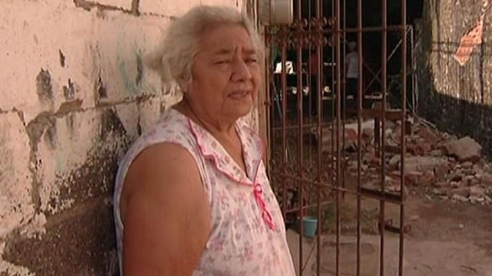 Telediario 1 - Casas sin reparar un año después del terremoto en México