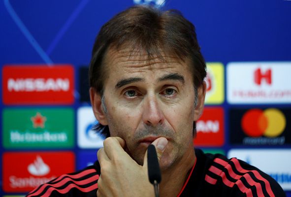 Telediario 1 - Lopetegui: "Tenemos unas magníficas soluciones en portería"