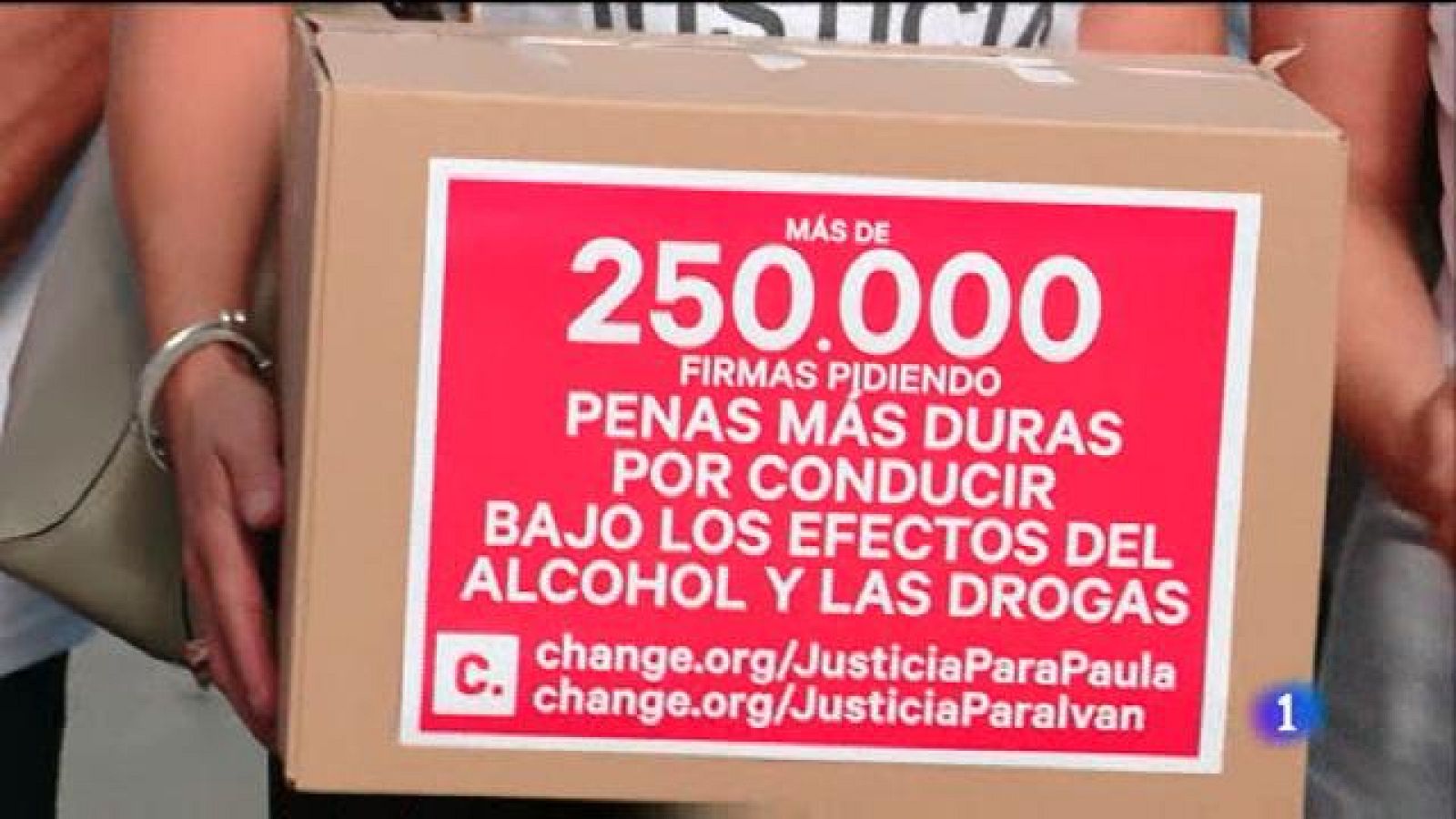 250.000 firmes al Congrés per augmentar les penes als conductors beguts o drogats