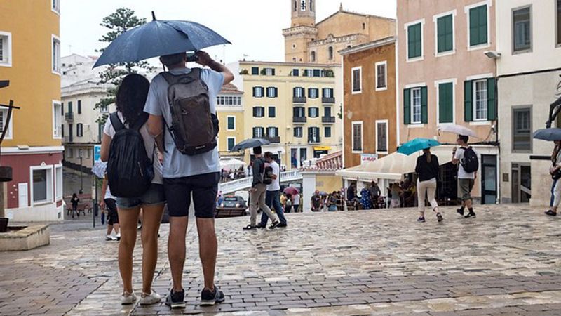 Chubascos y tormentas en el área mediterránea