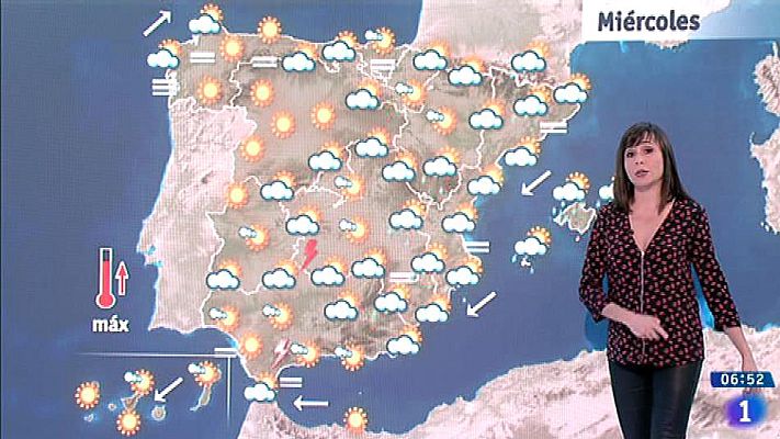 El tiempo - Suben las temperaturas en la Península y Canarias