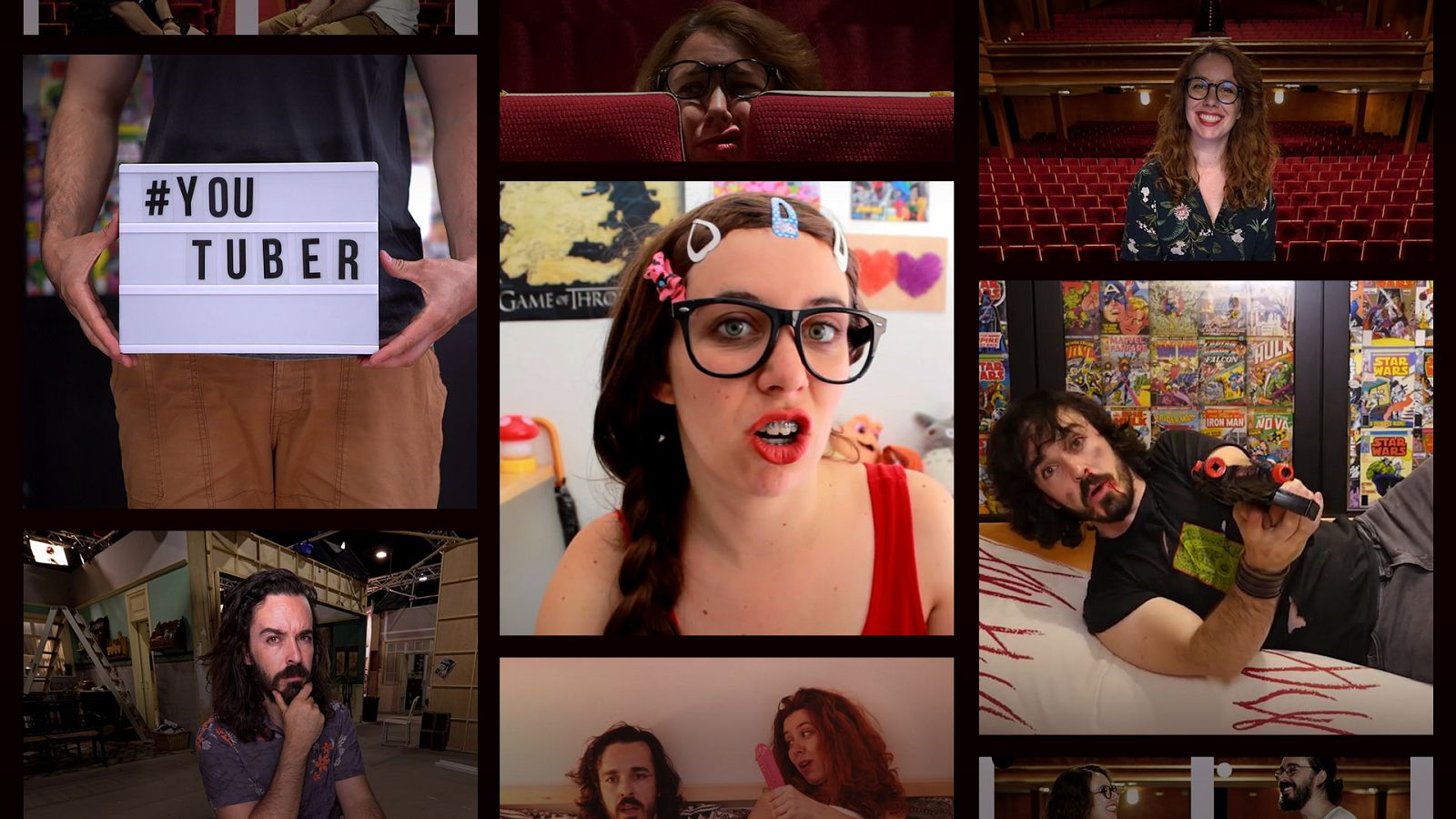 Millennial files - Programa 1 -  Youtubers: Abi Power y Álvaro Wasabi