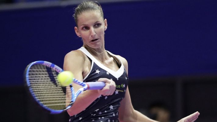 Tenis - WTA Torneo Tokio. 1ª Semifinal: K. Pliskova - D. Vekic