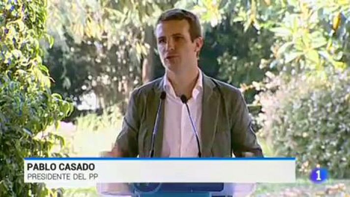 Telediario 1 - El líder del PP ha dicho que la verdad siempre sale y que el tiempo le ha dado la razón