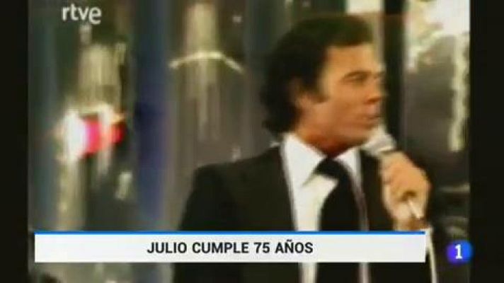 Telediario 1 - Julio Iglesias: Él ama una vida que hoy llega a los 75 años