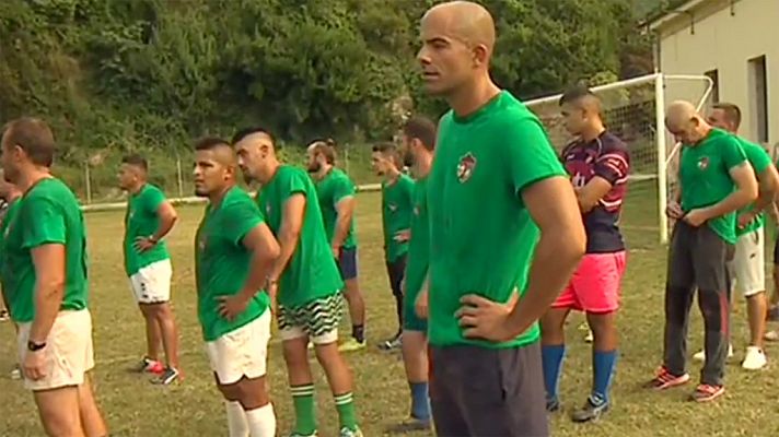 Telediario 1 - El rugby cruza los barrotes de la cárcel