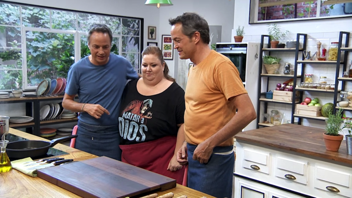 Torres en la cocina - Calabacines quiche. Bizcocho de ciruelas