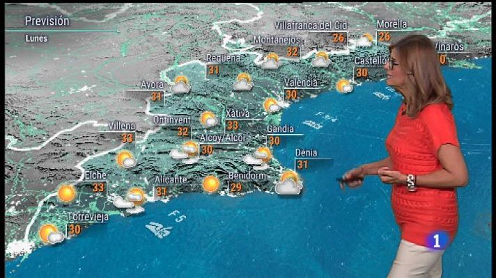 L'informatiu - Comunitat Valenciana - El tiempo en la Comunidad Valenciana - 24/09/18