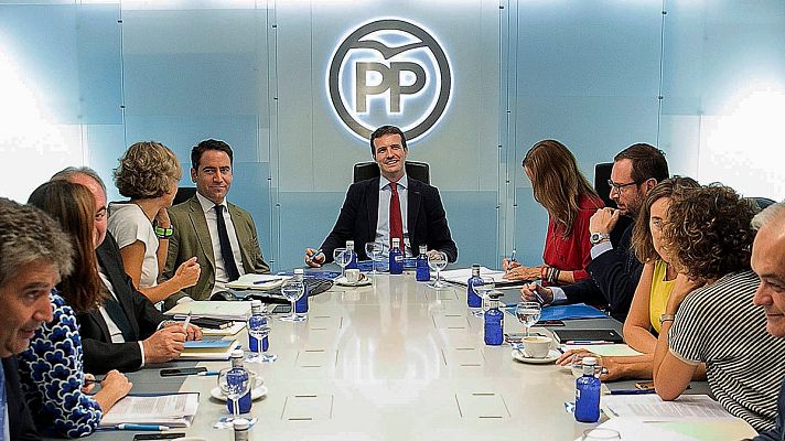 Telediario 1 - PP y Cs critican que se hable de indultos en Cataluña