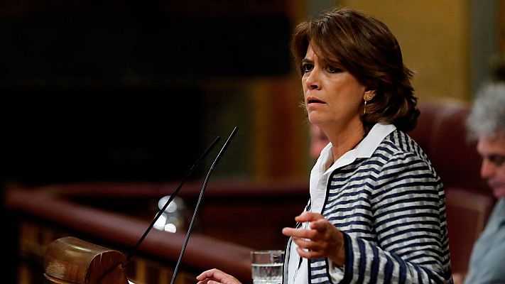 Telediario 1 - La ministra de Justicia pide comparecer en el Congreso para explicar su relación con Villarejo