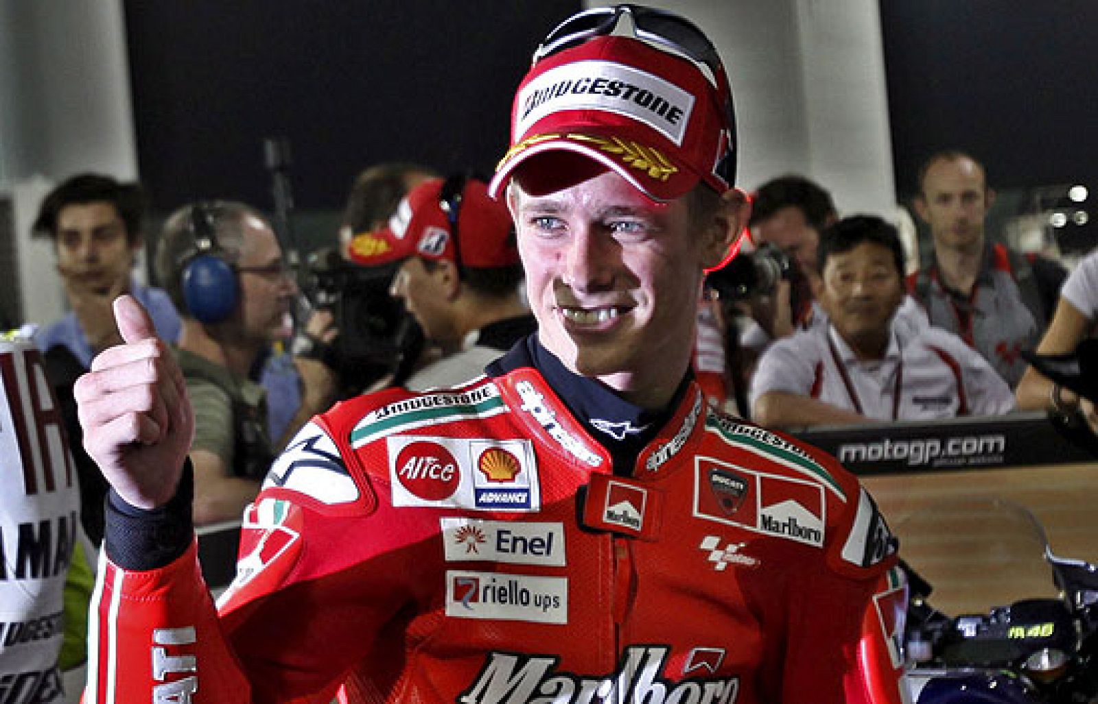 Comienza el Mundial de MotoGP con Stoner y Rossi en la cabeza, preludio de lo que será el duelo de la temporada.