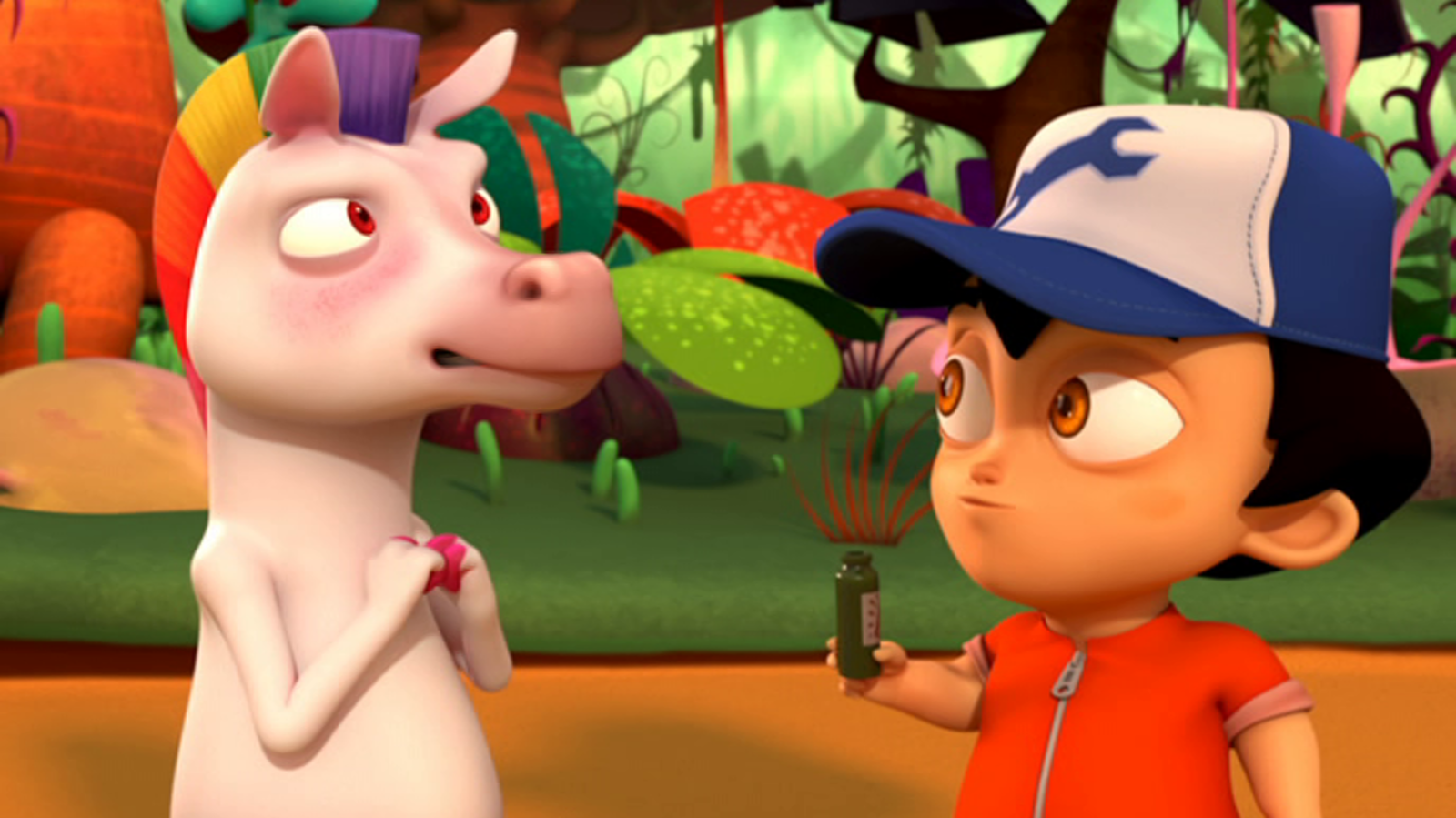 El cuerno de Arcoiris - Tin & Tan | Ver