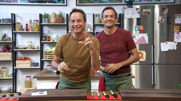 Torres en la cocina - Patatas confitadas. Mouse de chumbos