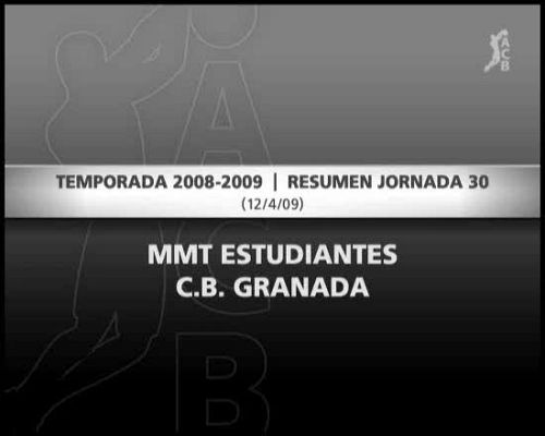 Baloncesto en RTVE - MMT Estudiantes 72-76 CB Granada