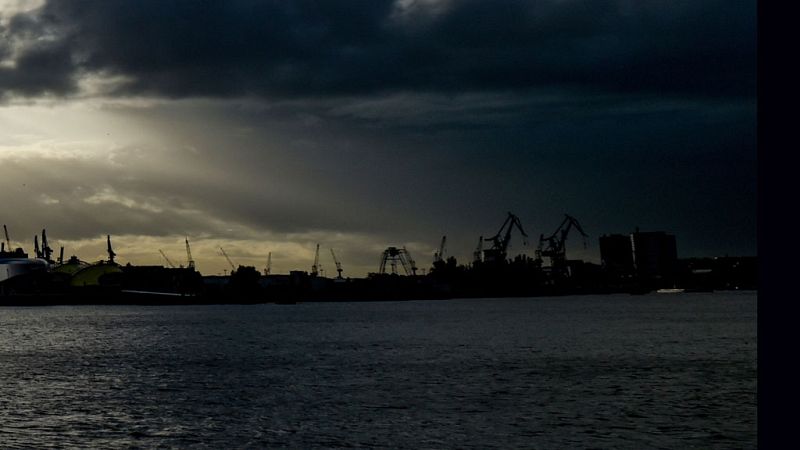 Precipitaciones en el sur de Murcia y en Almería