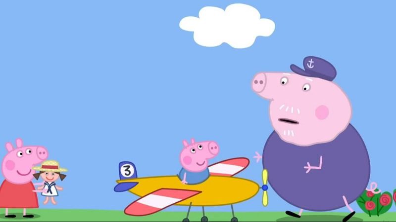 Peppa Pig - El avión de juguete del abuelo - RTVE.es - Peppa Pig | Ver