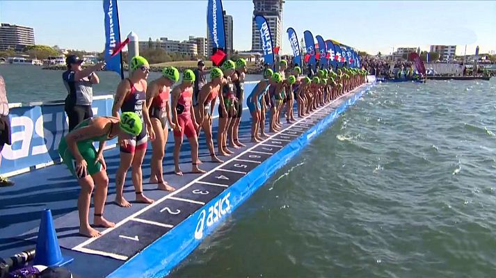 Triatlón - ITU World Series. Prueba Gold Coast Resumen