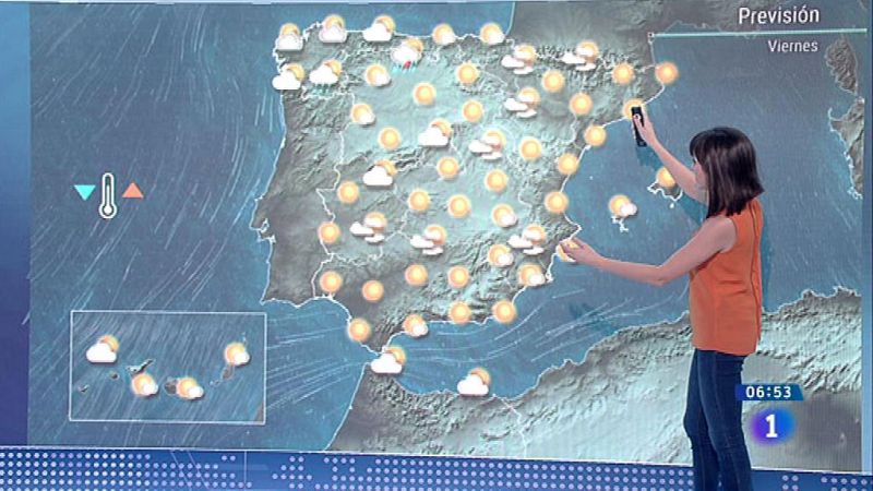 Este viernes predominará el tiempo estable con temperaturas al alza