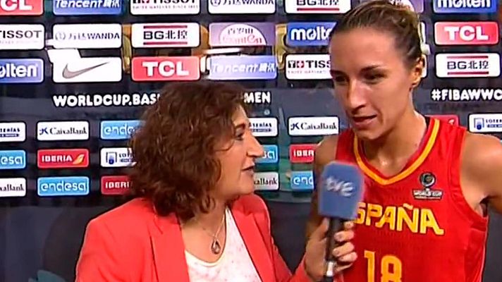  - Copa del Mundo de baloncesto: Queralt Casas: "¿Australia? Nosotras somos España"