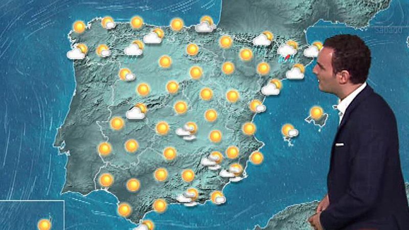 Tiempo estable salvo chubascos fuertes con tormentas en Cataluña - El tiempo | Ver