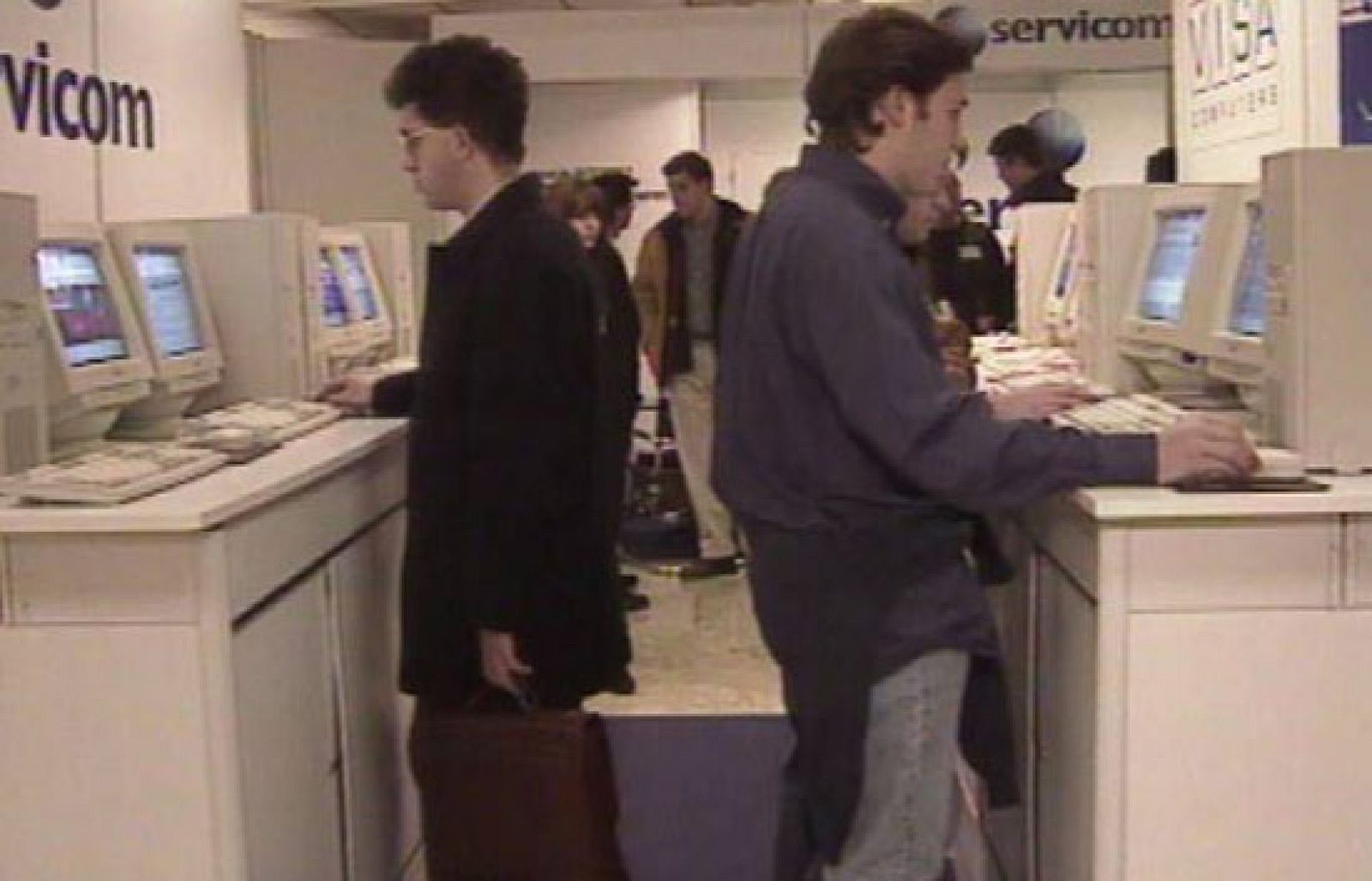 Primer congreso de usuarios de Internet en España (1996) - Fue noticia en el Archivo de RTVE | Ver