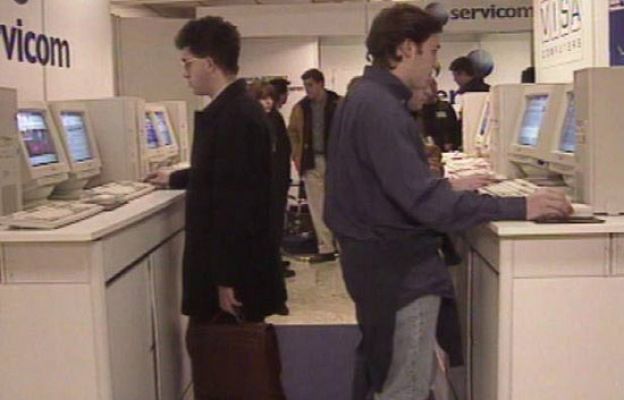 Fue noticia en el Archivo de RTVE - Congreso de usuarios Internet, 1996