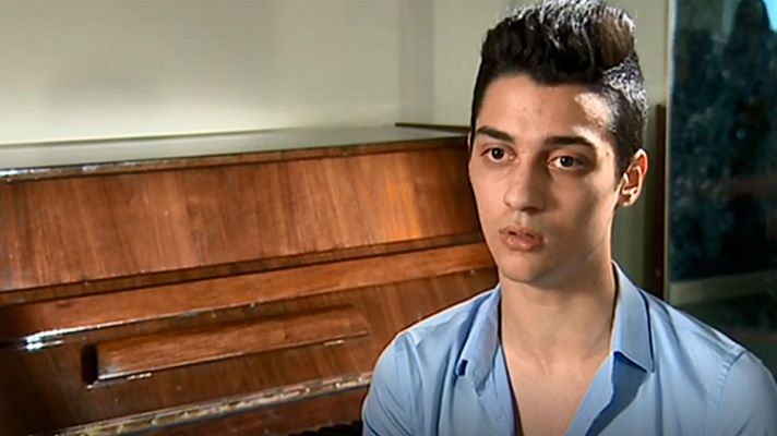 Telediario 1 - José Luis, un chico prodigio de la música con 'oído absoluto'