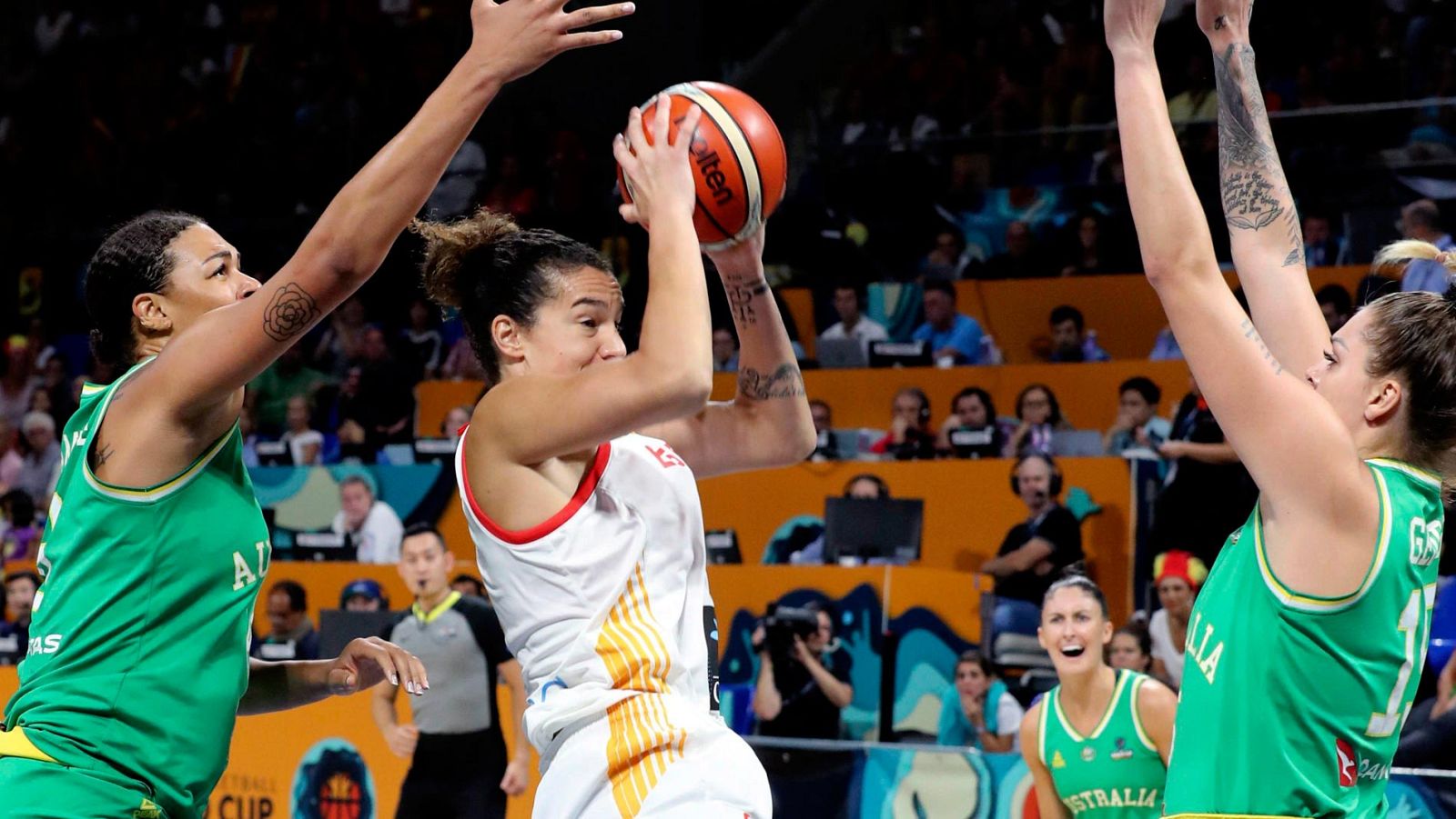 Copa del Mundo: las claves tácticas de la primera parte del España - Australia - Baloncesto en RTVE | Ver