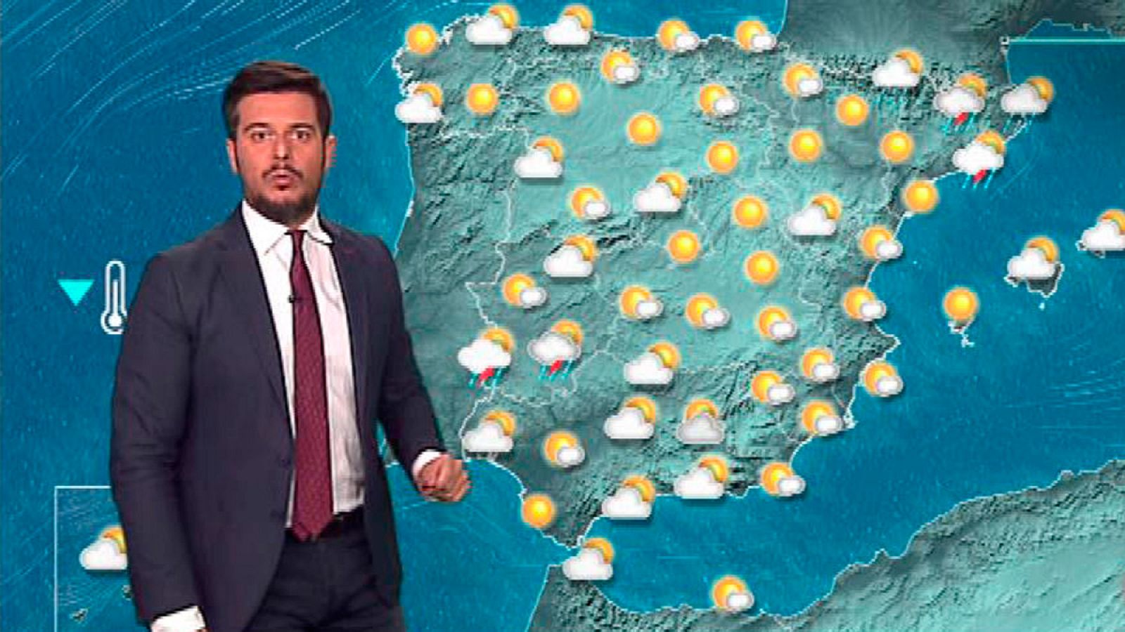 Tiempo estable y temperaturas diurnas en descenso en el tercio norte peninsular