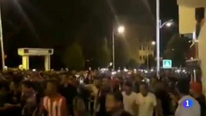 Telediario 1 - Un caso que ha echado a la calle a miles de marroquíes